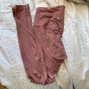 lululemon leggings, high waisted, size 4